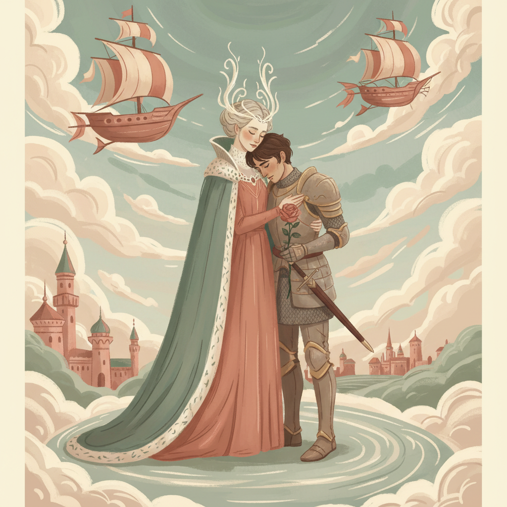 Illustrated infographic for the blog post “A Royal Farewell: Queen of Air and Darkness & Sweet Sorrow”