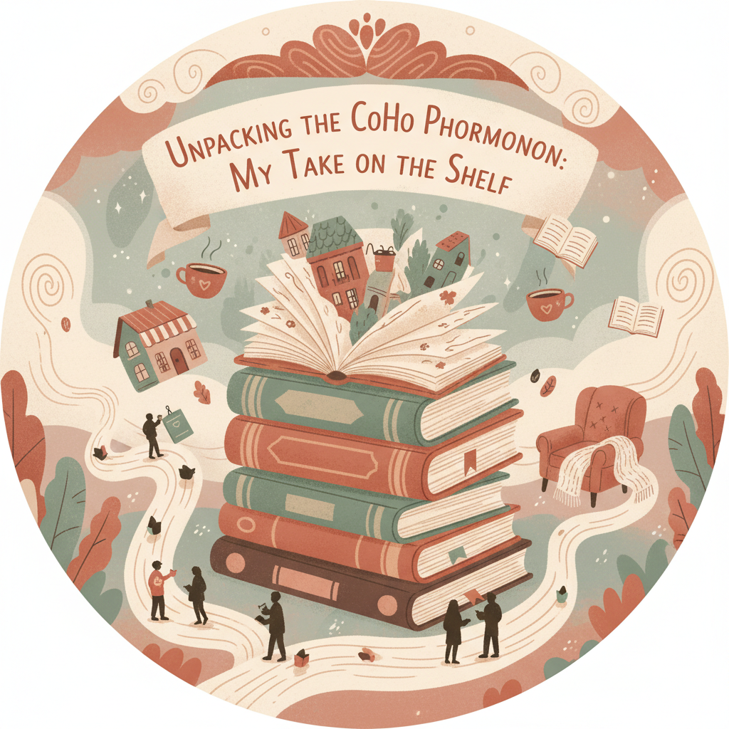 Illustrated infographic for the blog post “Unpacking the CoHo Phenomenon: My Take on the Shelf”