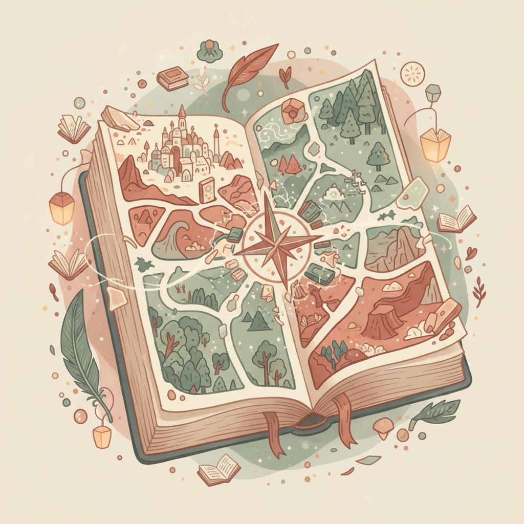 Illustrated infographic for the blog post “Mapping the Chaos: The Complete Shatter Me Reading Order”